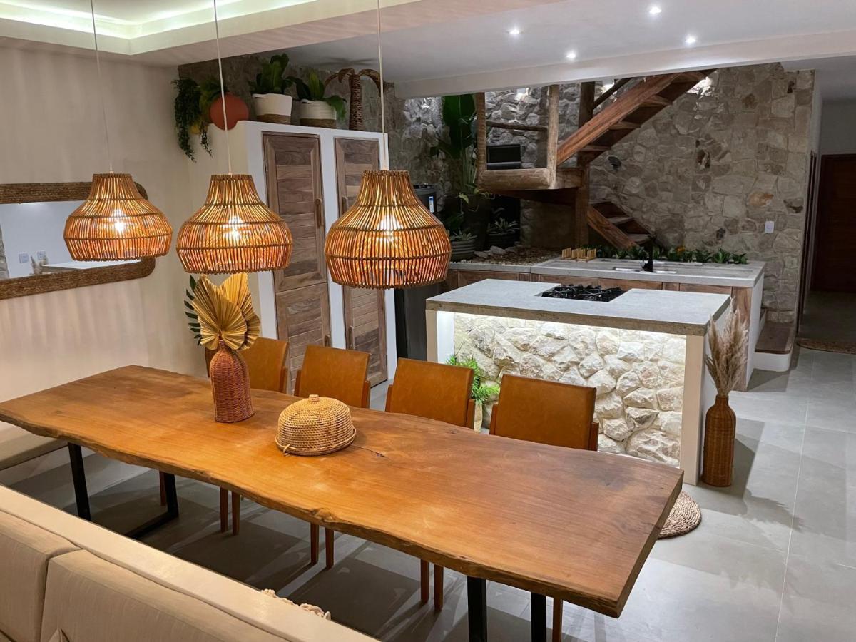 Piticcaia Lodge - Casa pé na areia, Frente mar - PREÁ Esterno foto