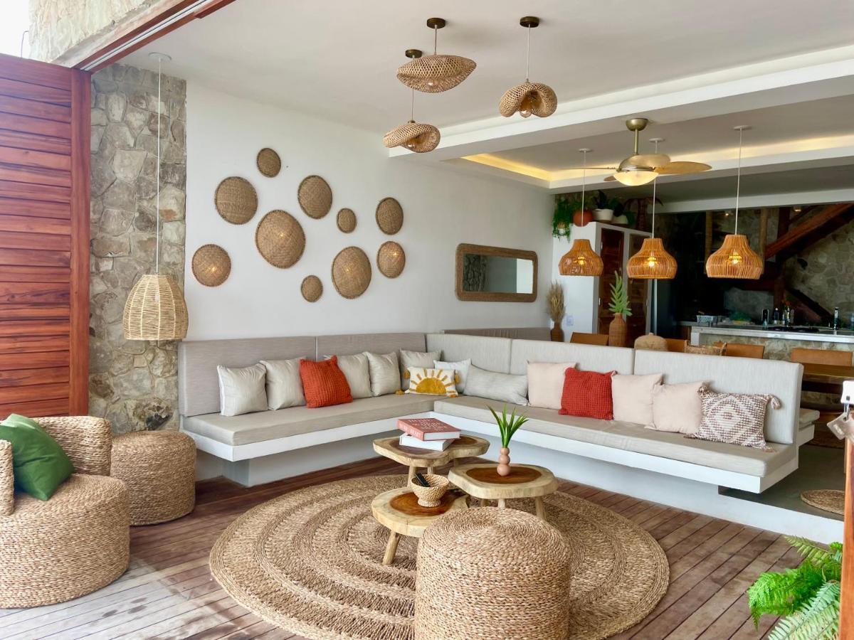 Piticcaia Lodge - Casa pé na areia, Frente mar - PREÁ Esterno foto