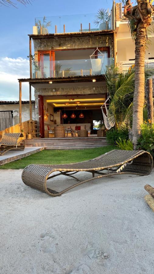 Piticcaia Lodge - Casa pé na areia, Frente mar - PREÁ Esterno foto