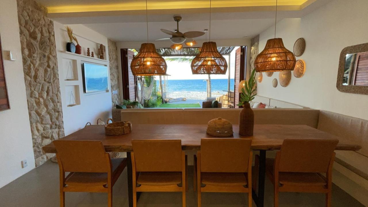 Piticcaia Lodge - Casa pé na areia, Frente mar - PREÁ Esterno foto